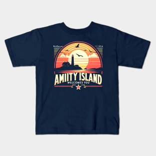 Amity Island Kids T-Shirt